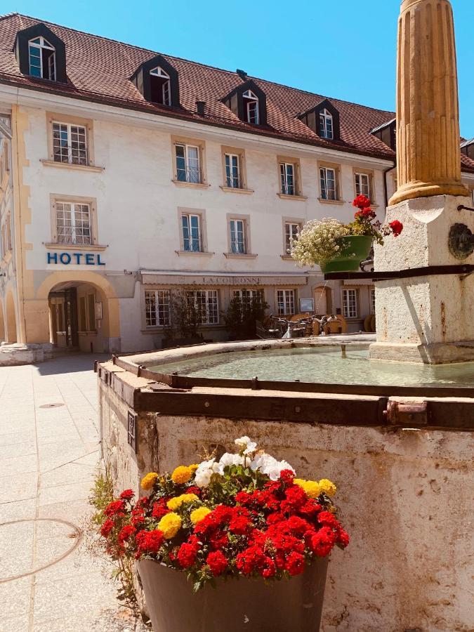 Swiss Hotel La Couronne افونش المظهر الخارجي الصورة